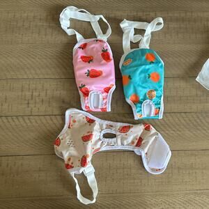 3 Pack Washable Female Dog Diaper Onesie